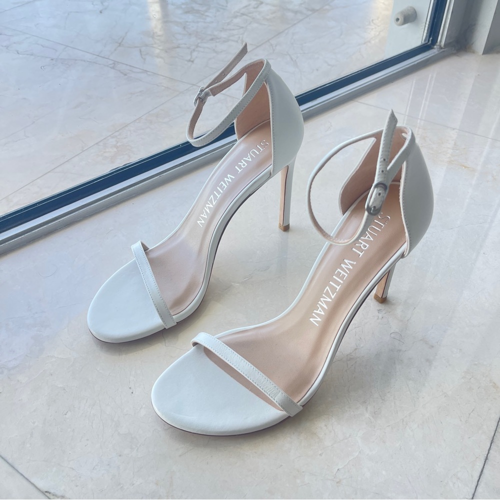 NEW Stuart Weitzman Nudistsong Heeled Sandal
